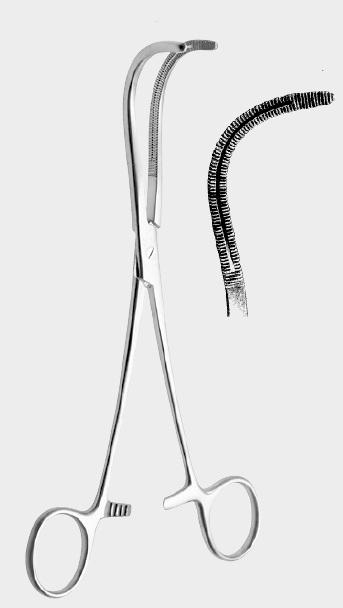 Нирковий затискач СТІЛЛА (STILLE), американська модель, 22 см (cm)